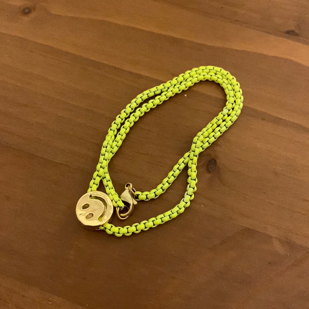 neon bracelet